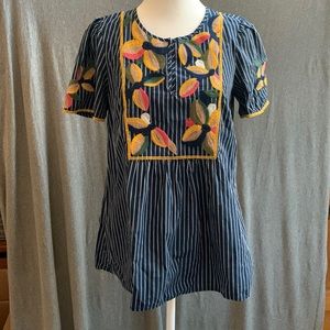 Embroidered Fable Top Madewell